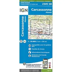 2345 SB CARCASSONNE ALZONNE 1 25 000