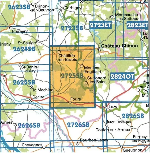 2725 SB MOULINS ENGILBERT 1 25 000