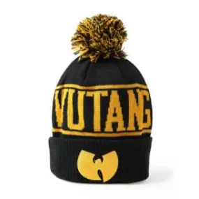 Bonnet à Pompom Wu Tang Clan Batman Jaune Noir Rouge