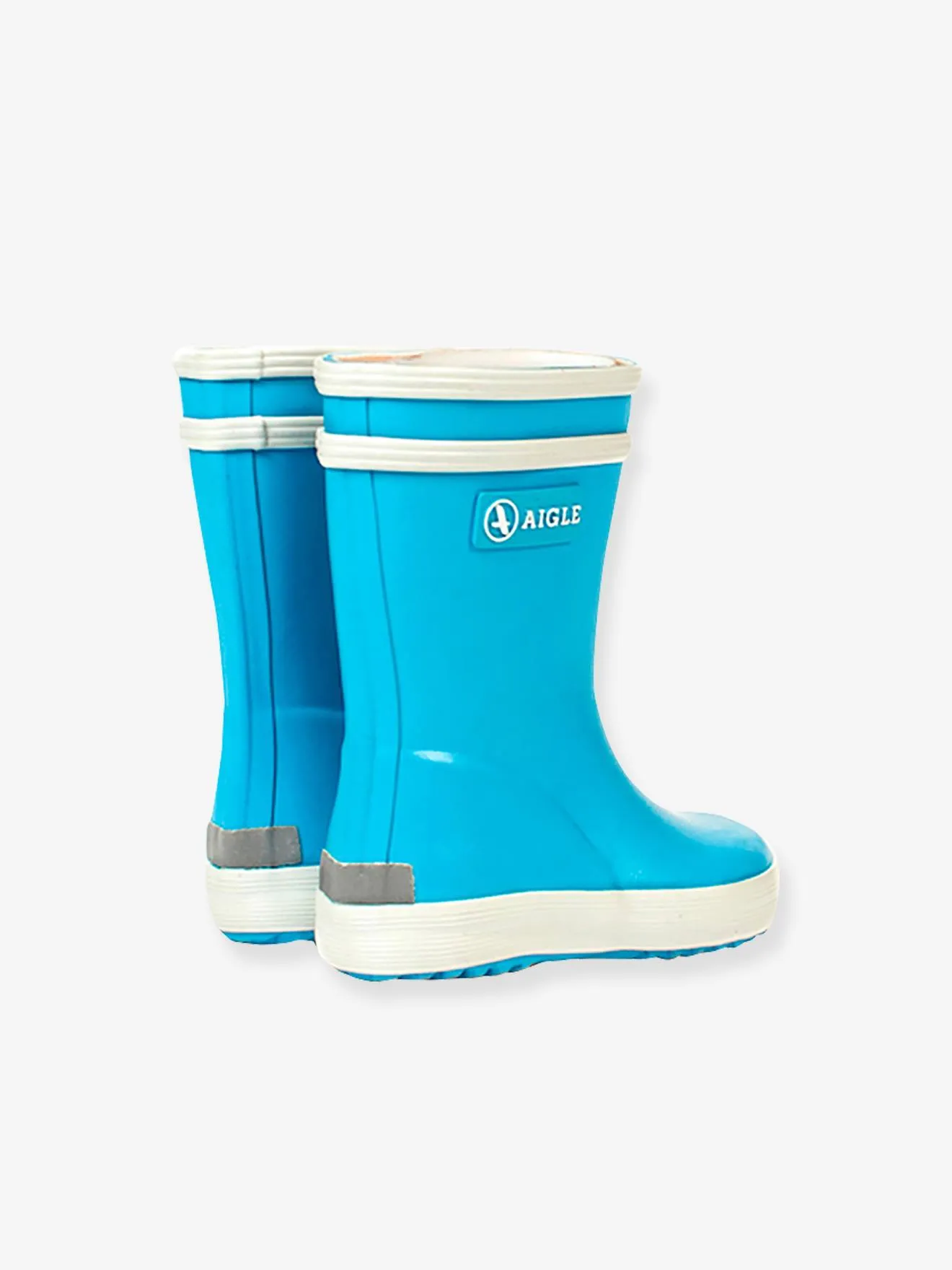 Bottes de pluie bébé Baby Flac AIGLE® bleu ciel - Aigle