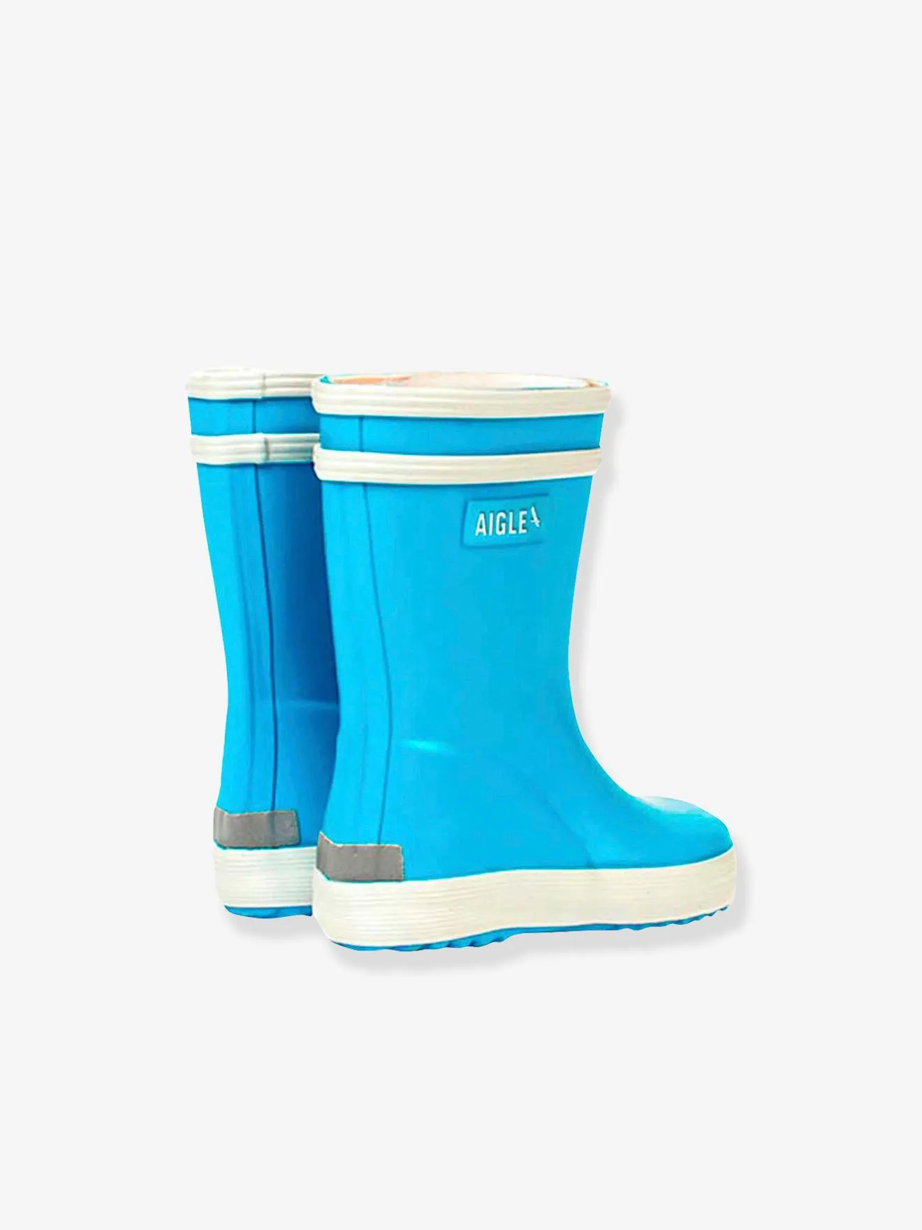 Bottes de pluie bébé Baby Flac AIGLE® bleu ciel - Aigle