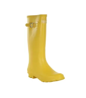 Bottes de pluie fairweather femme jaune vif Regatta