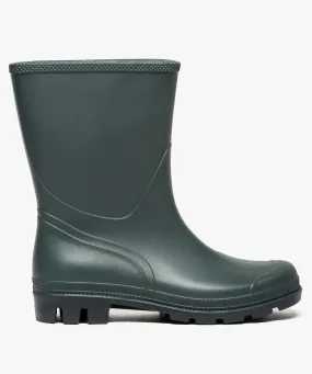 bottes de pluie tout-terrain kaki standard bottes de pluie et apres-ski