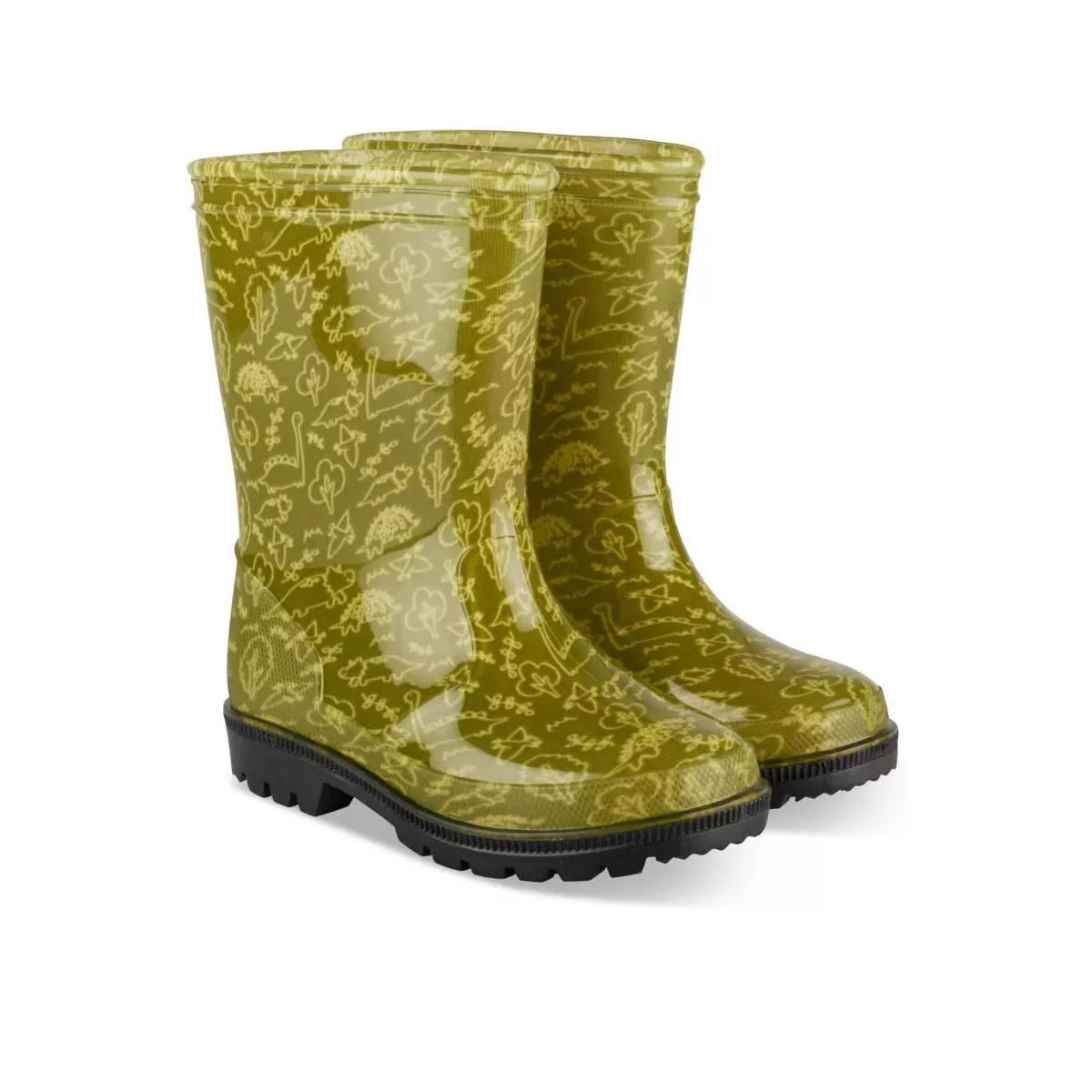 Bottes de pluie VERT CHARLIE & FRIENDS