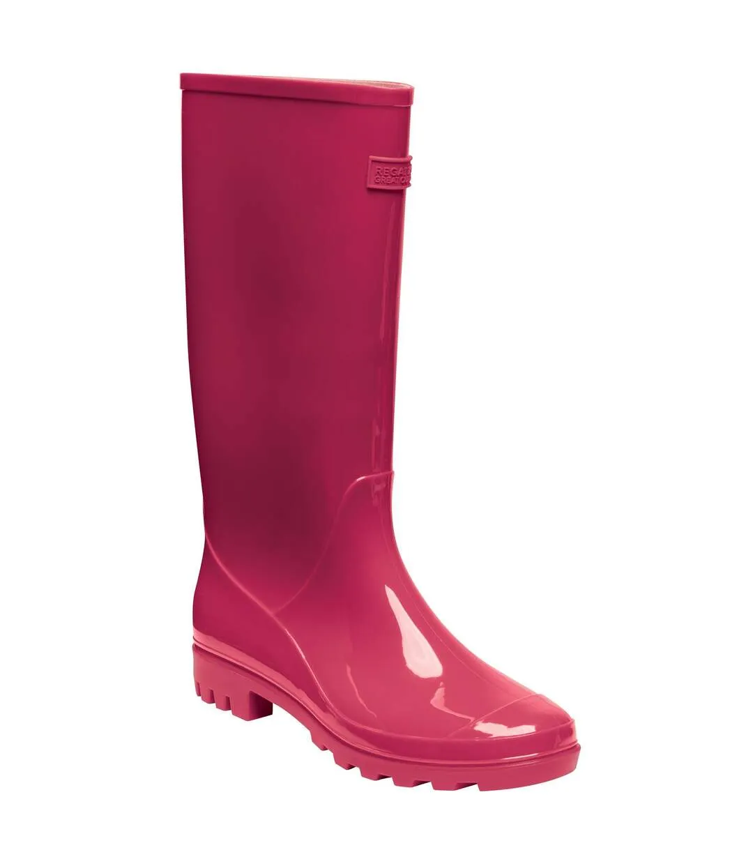 Bottes de pluie wenlock femme rose foncé Regatta