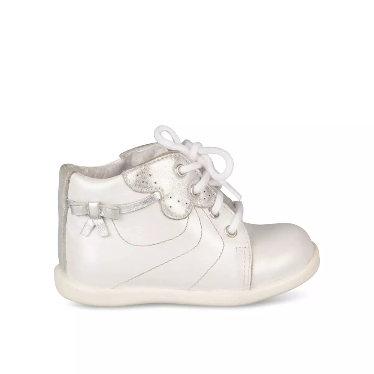 Bottines BLANC FREEMOUSS GIRL CUIR