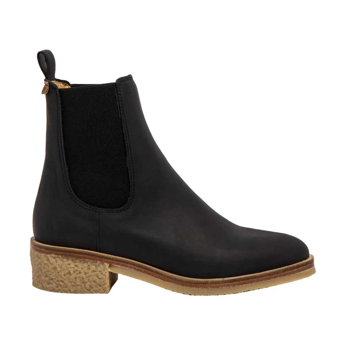 Bottines chelsea en cuir chics - Noir