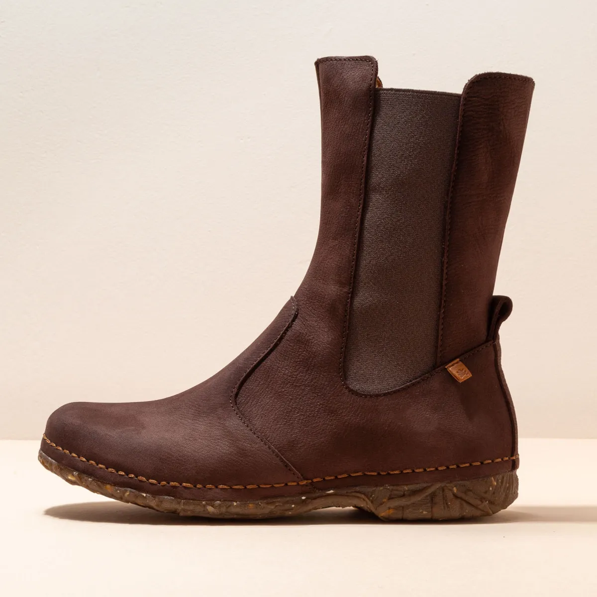 Bottines chelsea montantes - Marron