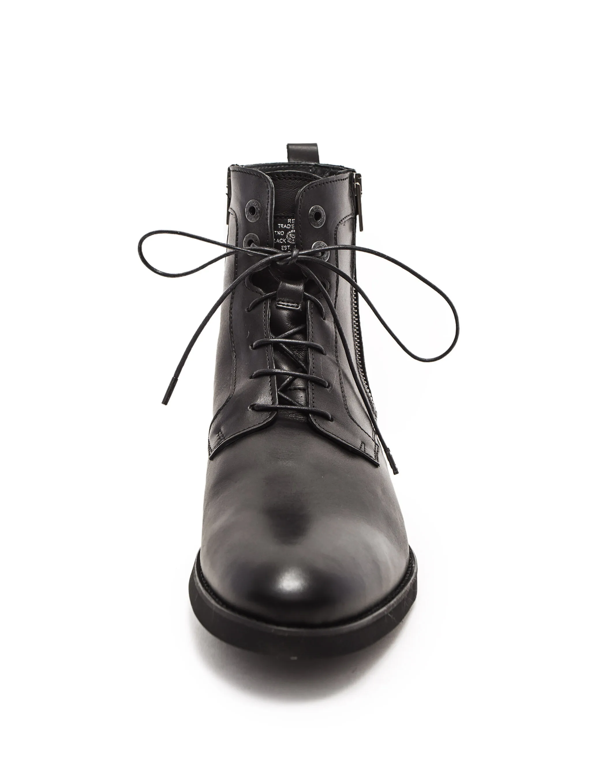 Bottines en cuir homme