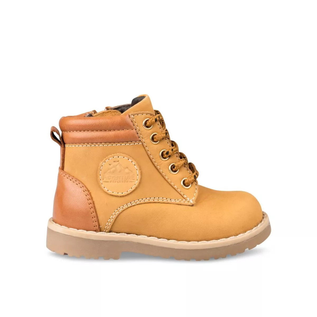 Bottines JAUNE FREEMOUSS BOY CUIR