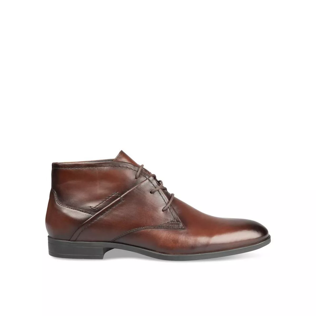 Bottines MARRON B-BLAKE CUIR