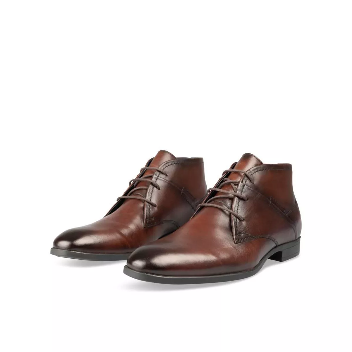 Bottines MARRON B-BLAKE CUIR