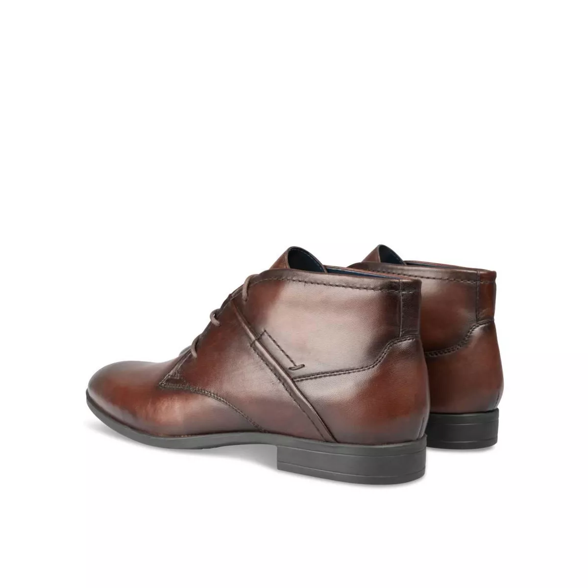 Bottines MARRON B-BLAKE CUIR