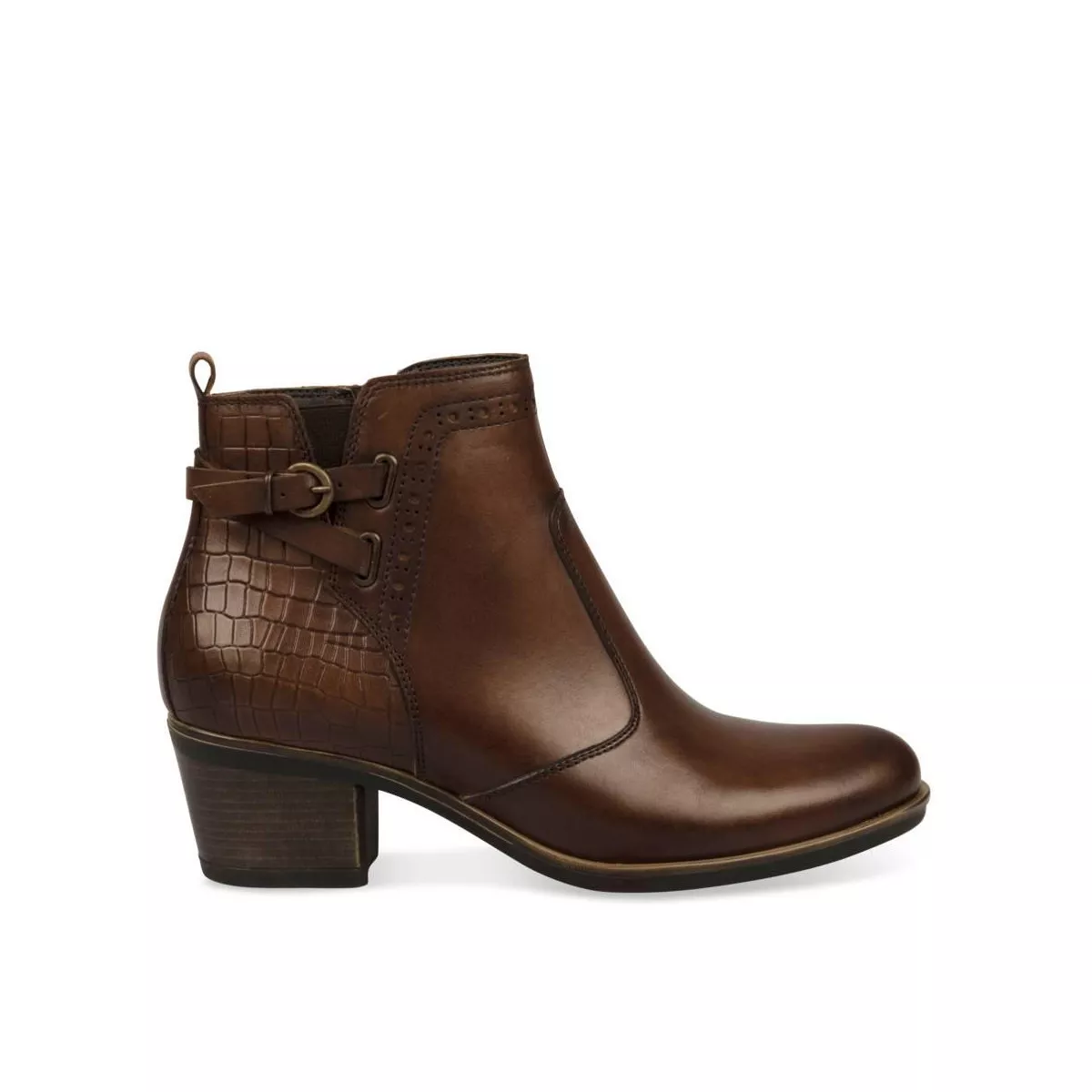 Bottines MARRON MEGIS ELEGANT