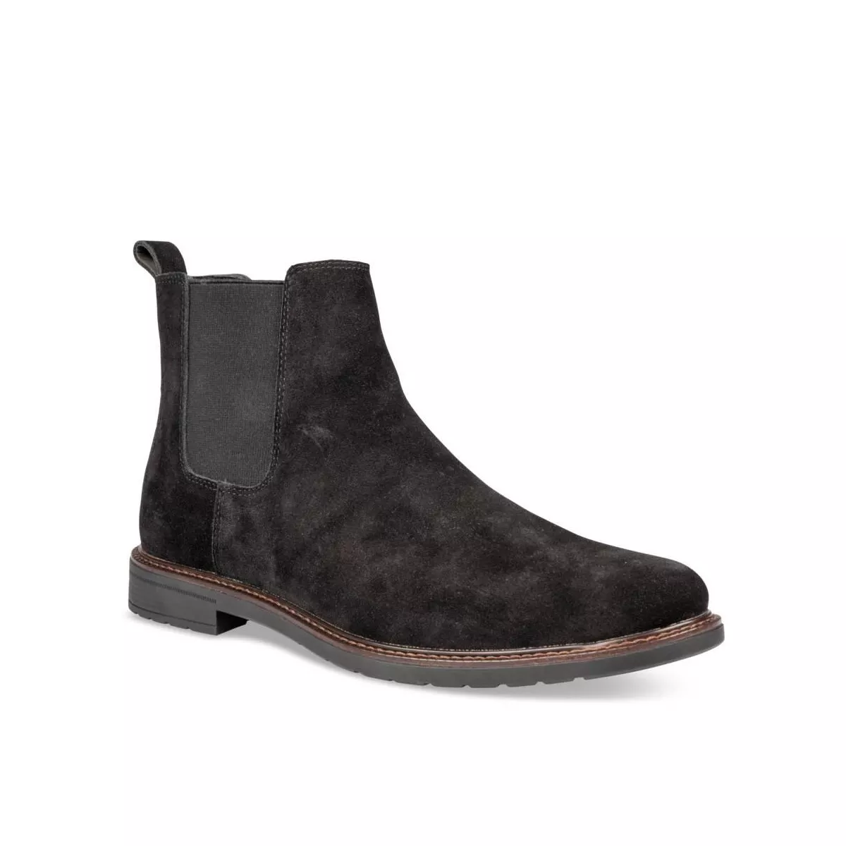 Bottines NOIR DENIM SIDE CUIR