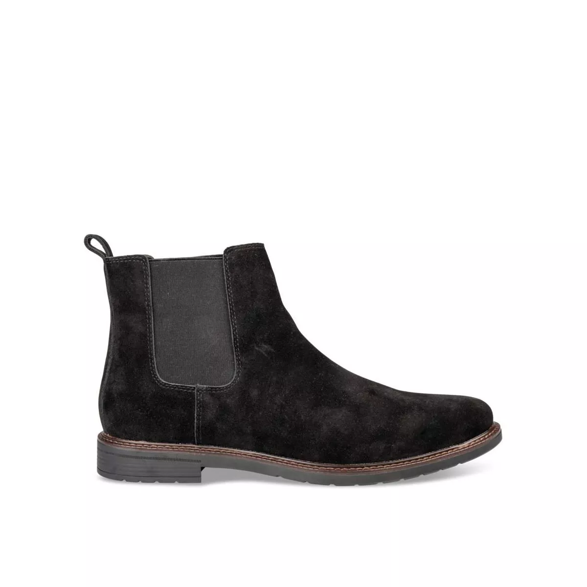 Bottines NOIR DENIM SIDE CUIR