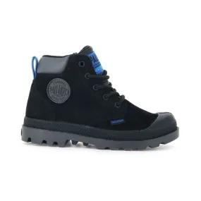 Bottines Palladium pampa hi cuff wp  oz noir