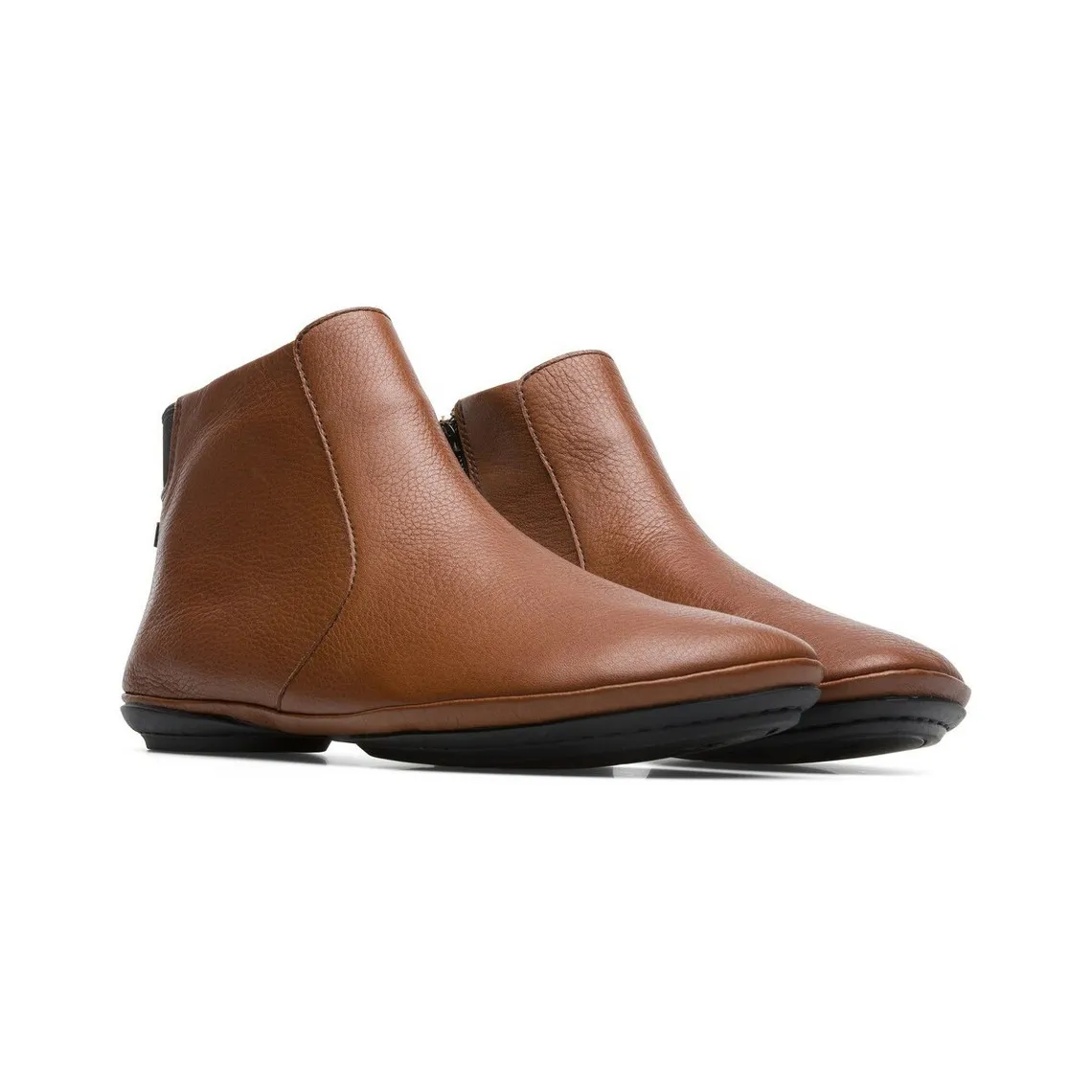 Bottines Right marron en cuir Camper - Boots et bottines Homme sur MenCorner