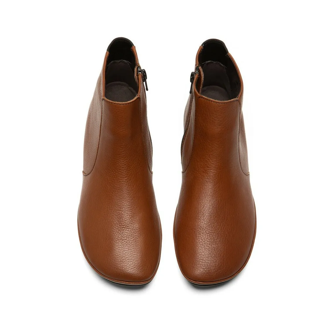 Bottines Right marron en cuir Camper - Boots et bottines Homme sur MenCorner