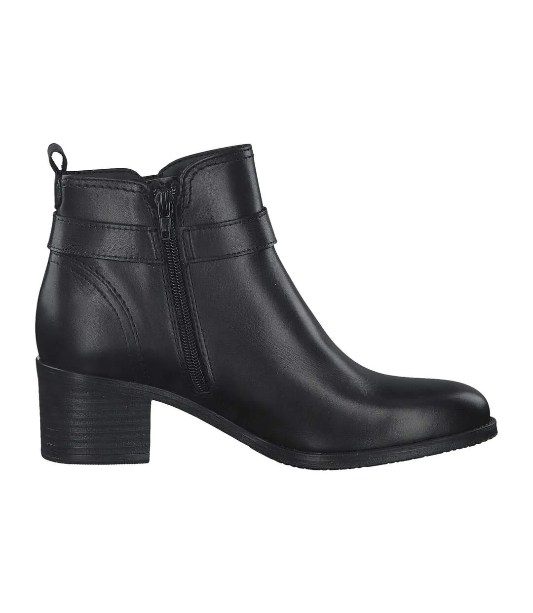 Bottines à Talon Cuir Tamaris