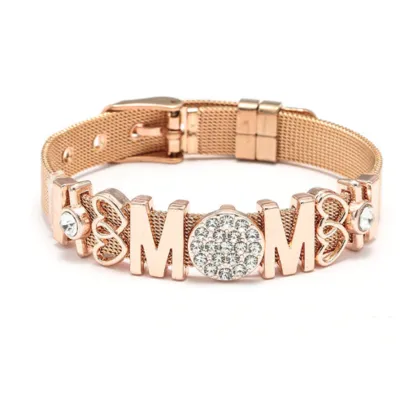 Bracelet femme tendance MoM Rose gold