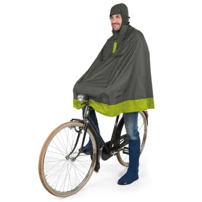 Cape vélo pluie (homme/femme) avec soufflet