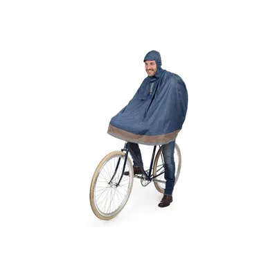 Cape vélo pluie (homme/femme) avec soufflet