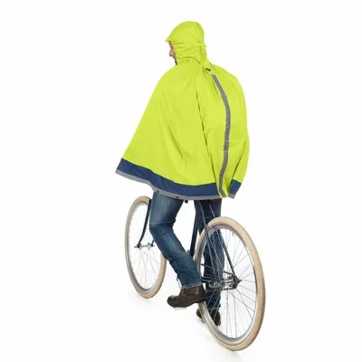 Cape vélo pluie (homme/femme) avec soufflet