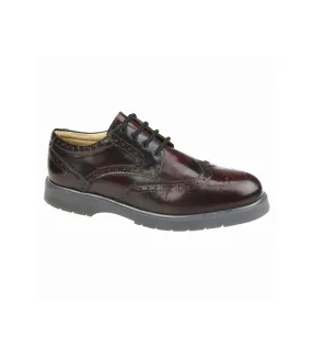 Chaussures brogues homme bordeaux Grafters