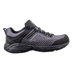 Chaussures de trekking homme sur semelle épaisse grise DK le noir