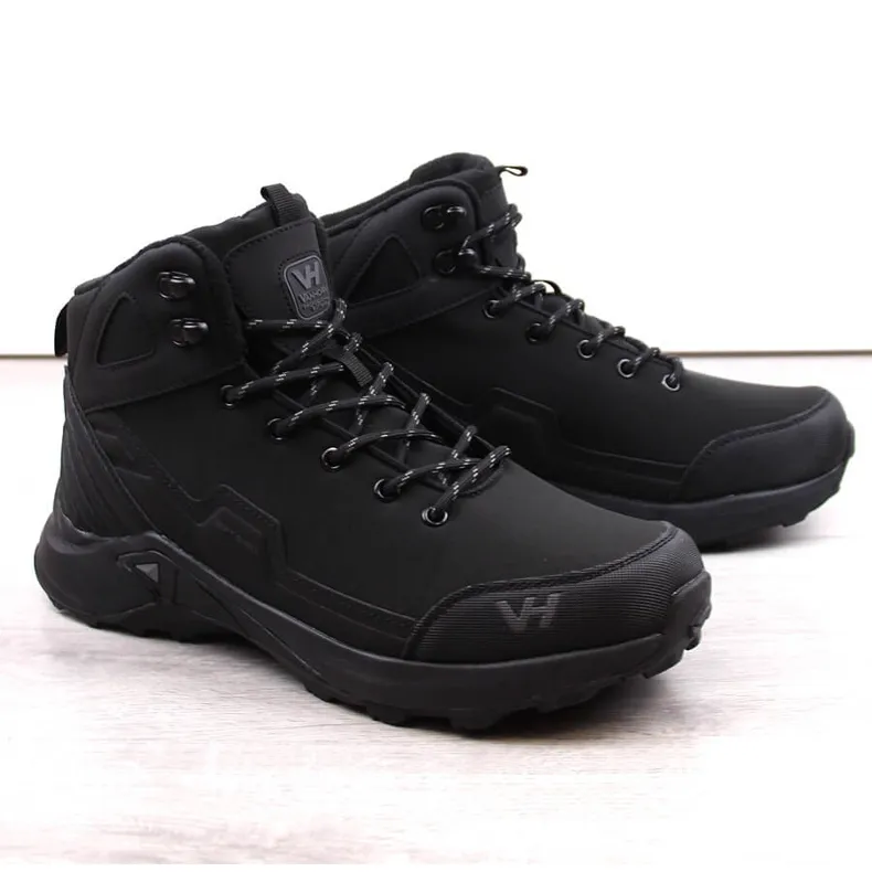 Chaussures de trekking pour hommes le noir