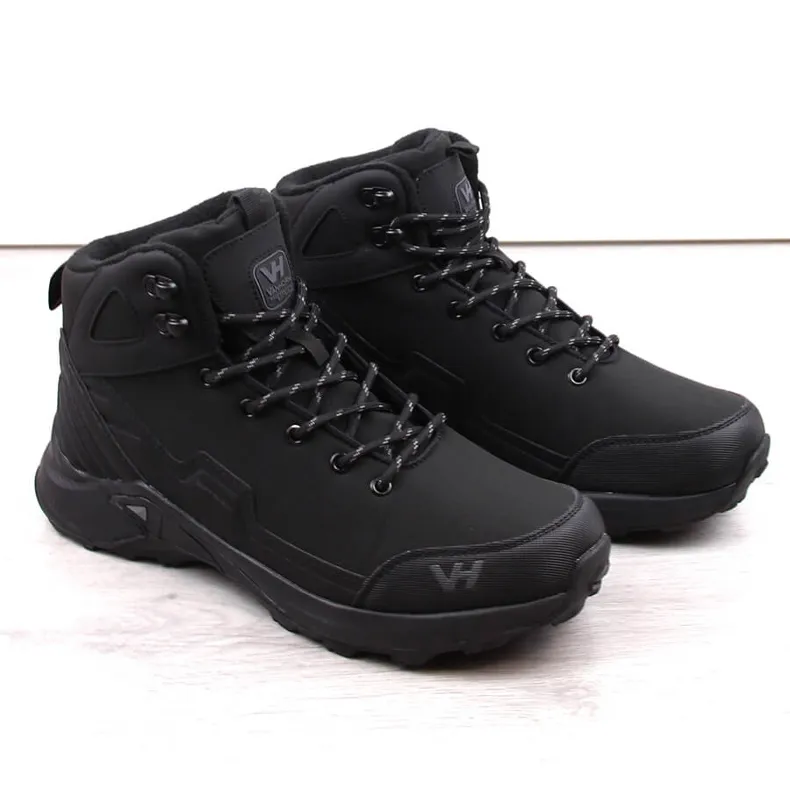 Chaussures de trekking pour hommes le noir