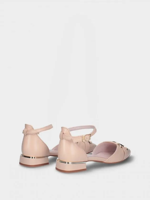 Chaussures Nude Talon Bas Lea 79