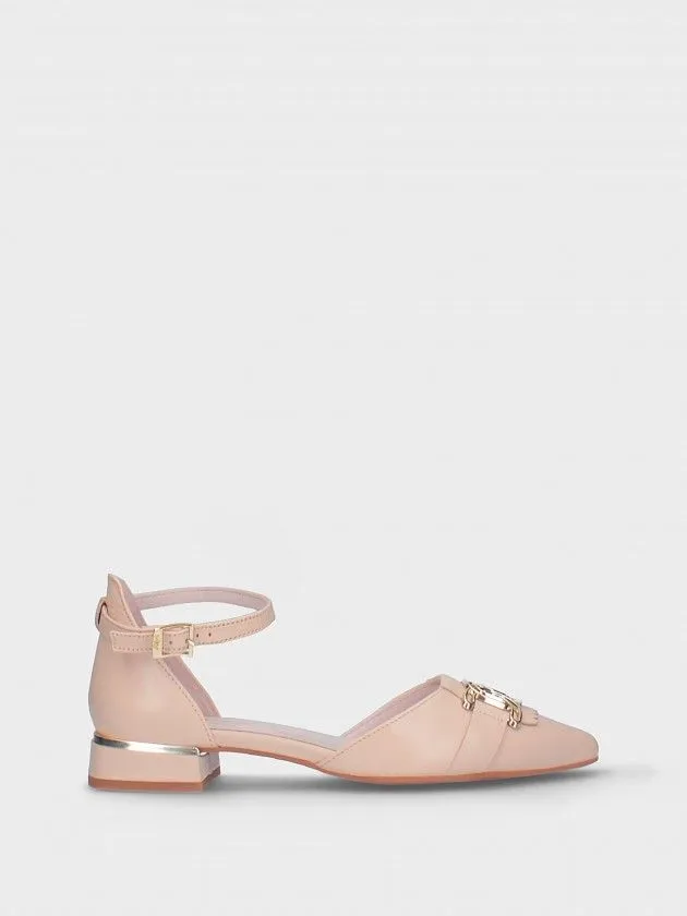 Chaussures Nude Talon Bas Lea 79