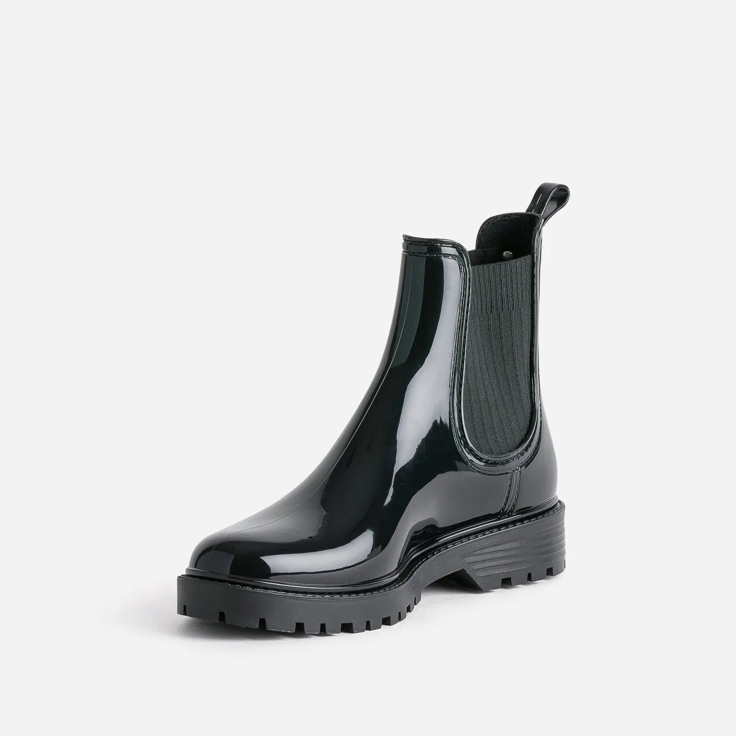 Chelsea boots de pluie IGOR noir - Boots / bottines Femme | ERAM