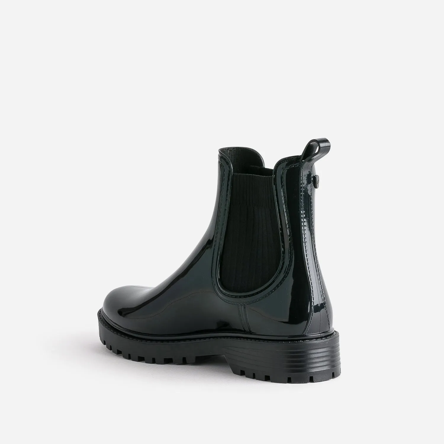 Chelsea boots de pluie IGOR noir - Boots / bottines Femme | ERAM