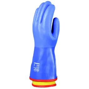 Coverguard - Gants de protection chimique et thermique bleu en PVC EUROWINTER 3790 (Pack de 10)