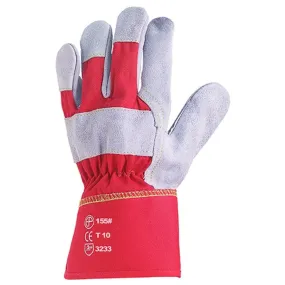 Coverguard - Gants Docker en croûte de vachette grise EUROSTRONG 155 (Pack de 60)