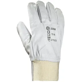 Coverguard - Gants manutention beige blanc en fleur chèvre EUROSTRONG 2250 (Pack de 10)