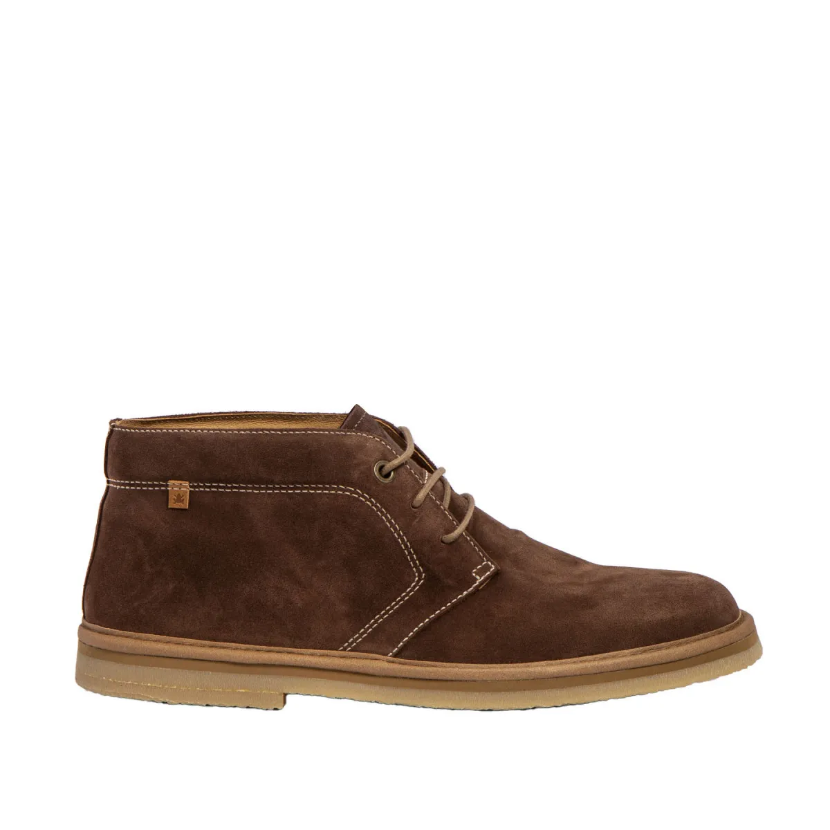 Derbies chics en daim - Marron