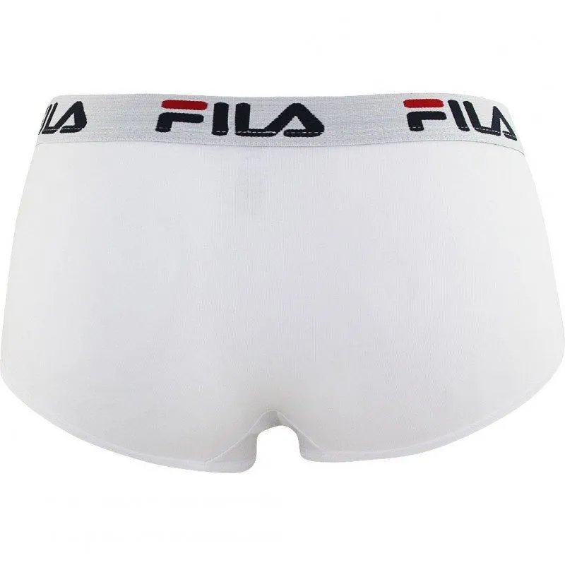 FILA Boxer Femme Coton CEINT Blanc