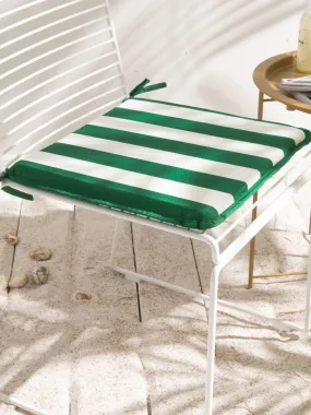 Galette de chaise  'SUMMER STRIPES' 'TODAY' - Vert