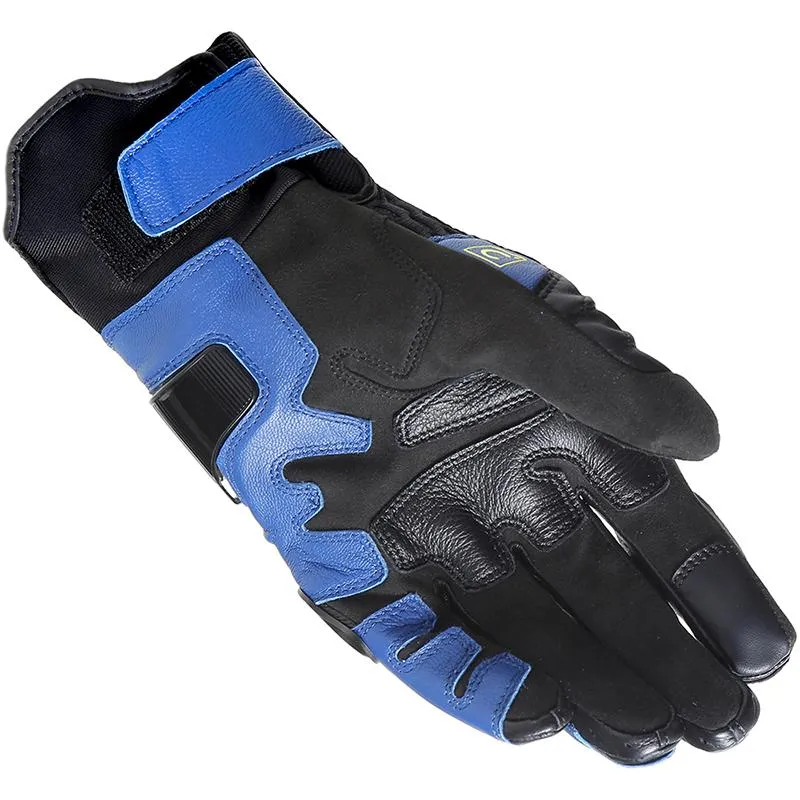 Gants CARBON 4 Short DAINESE noir bleu - MAXXESS.FR, Gants moto mi-saison