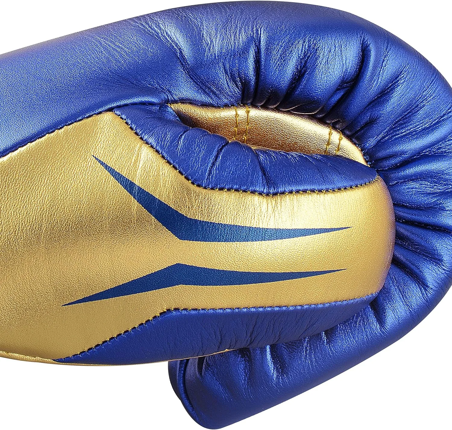 Gants de boxe à lacets Adidas Speed Tilt 750 - Bleu/Or