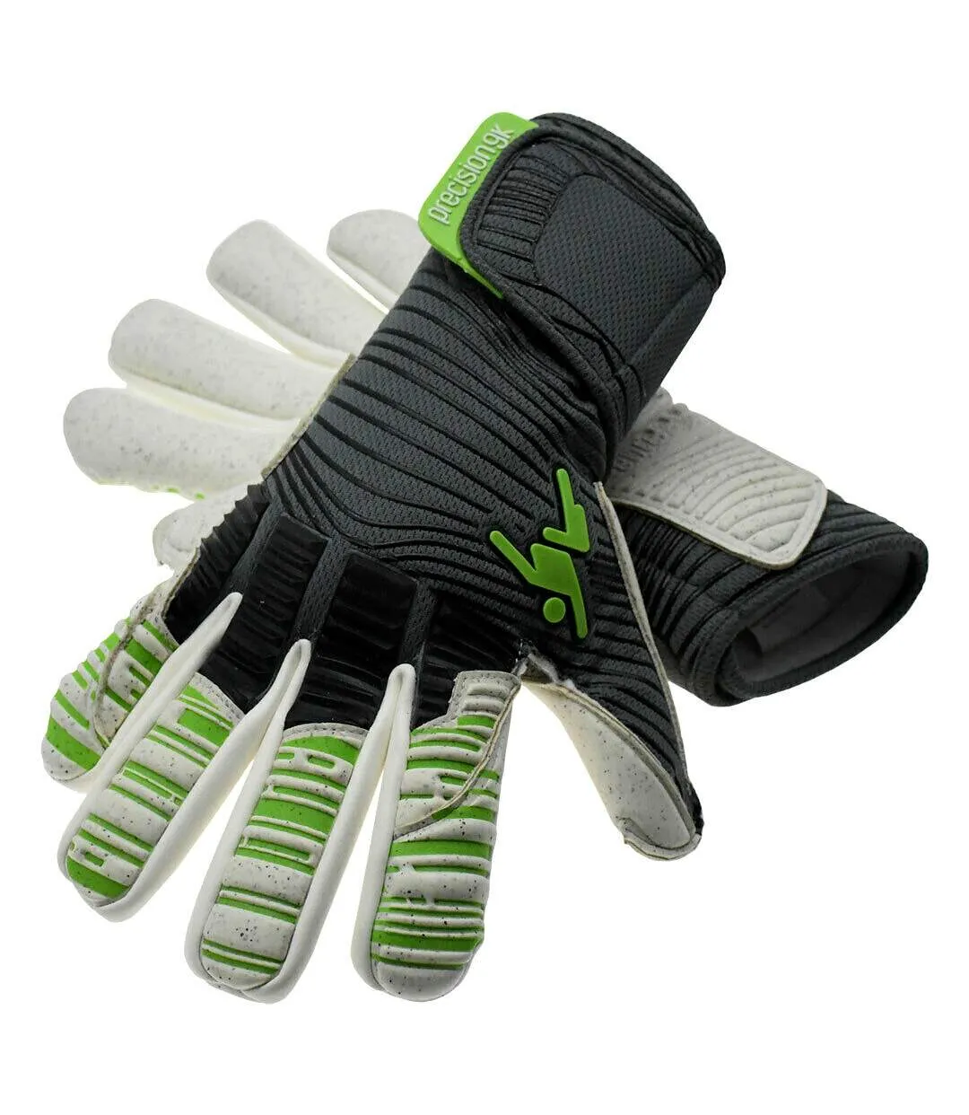 Gants de gardien de but elite 2.0 adulte gris / vert / blanc Precision