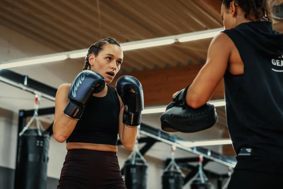 Gants de kick-boxing, muay-tha - bleus