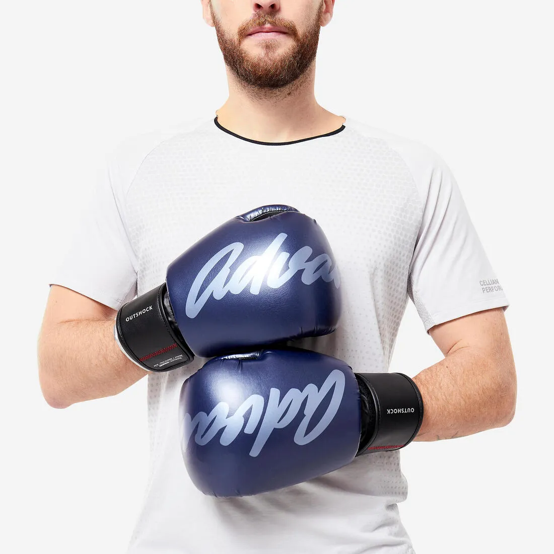 Gants de kick-boxing, muay-tha - bleus