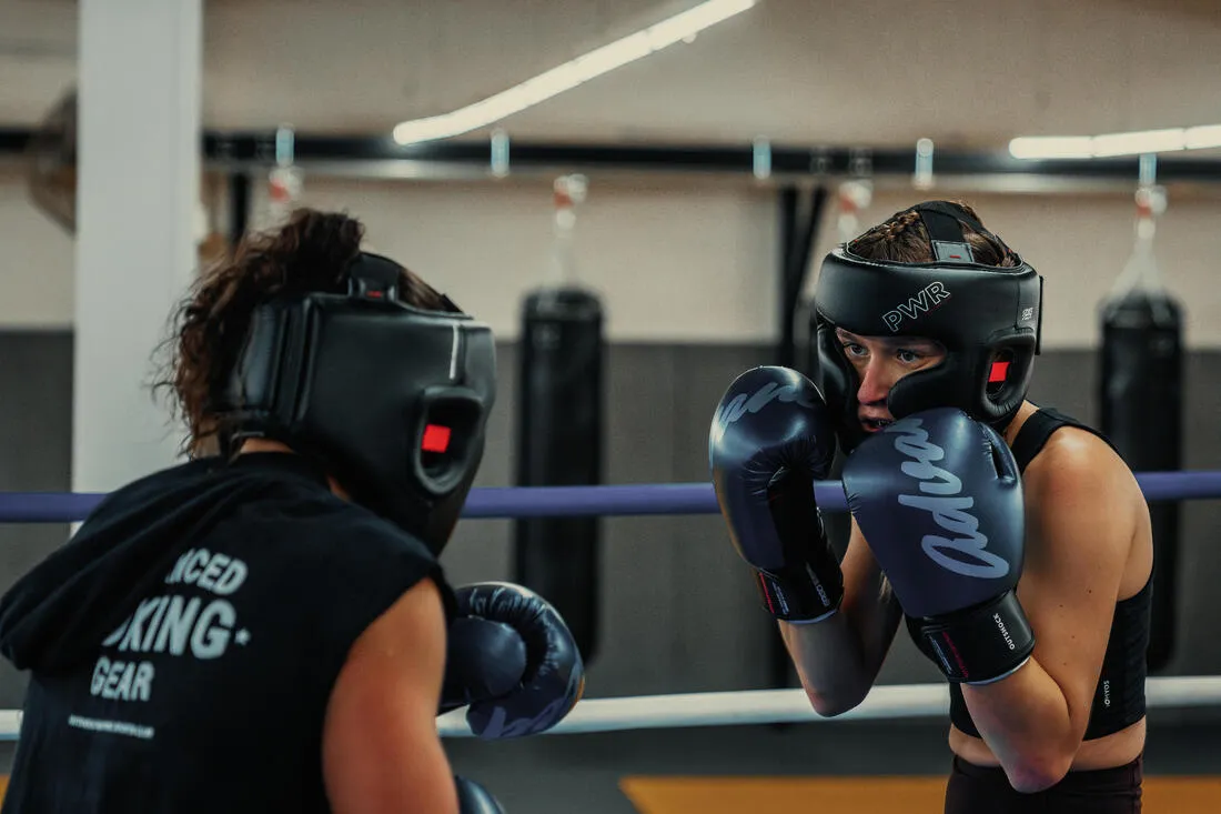 Gants de kick-boxing, muay-tha - bleus