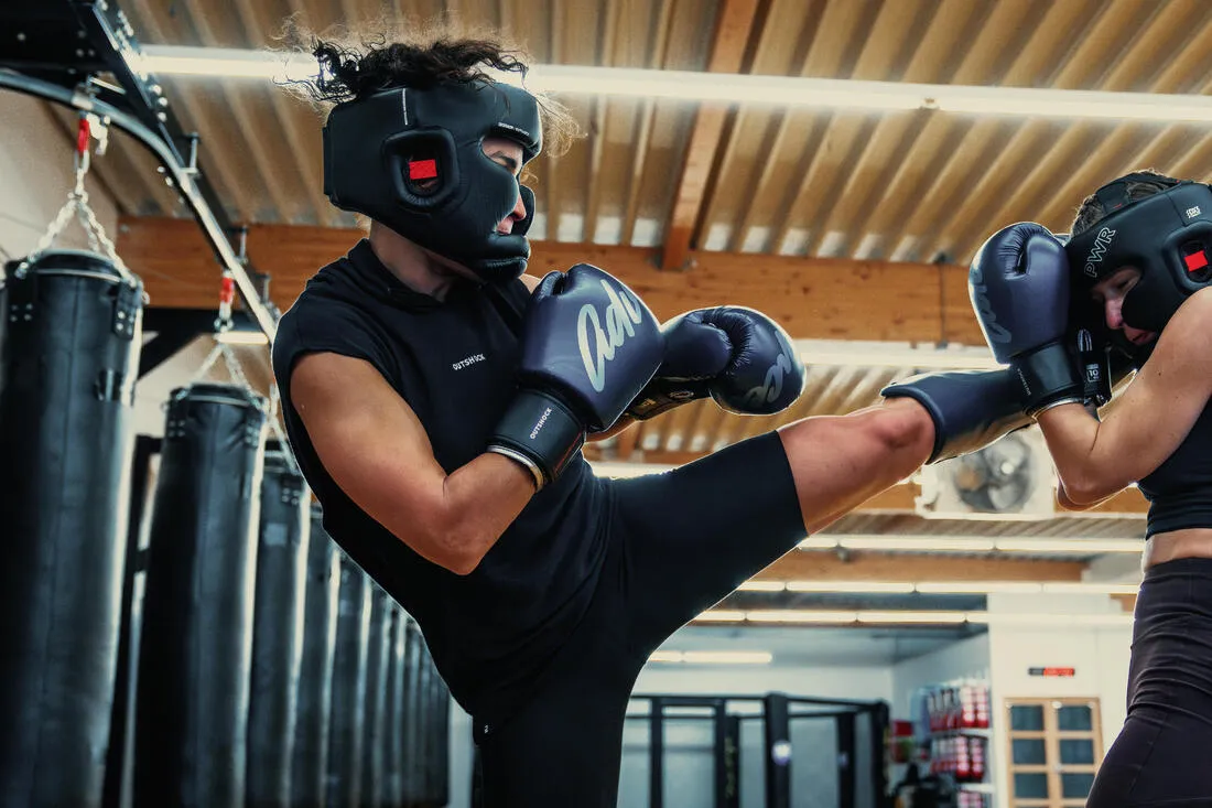 Gants de kick-boxing, muay-tha - bleus