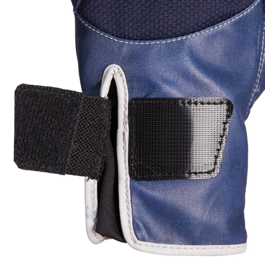 Gants d'équitation respirant avec velcro Enfant - 560 marine